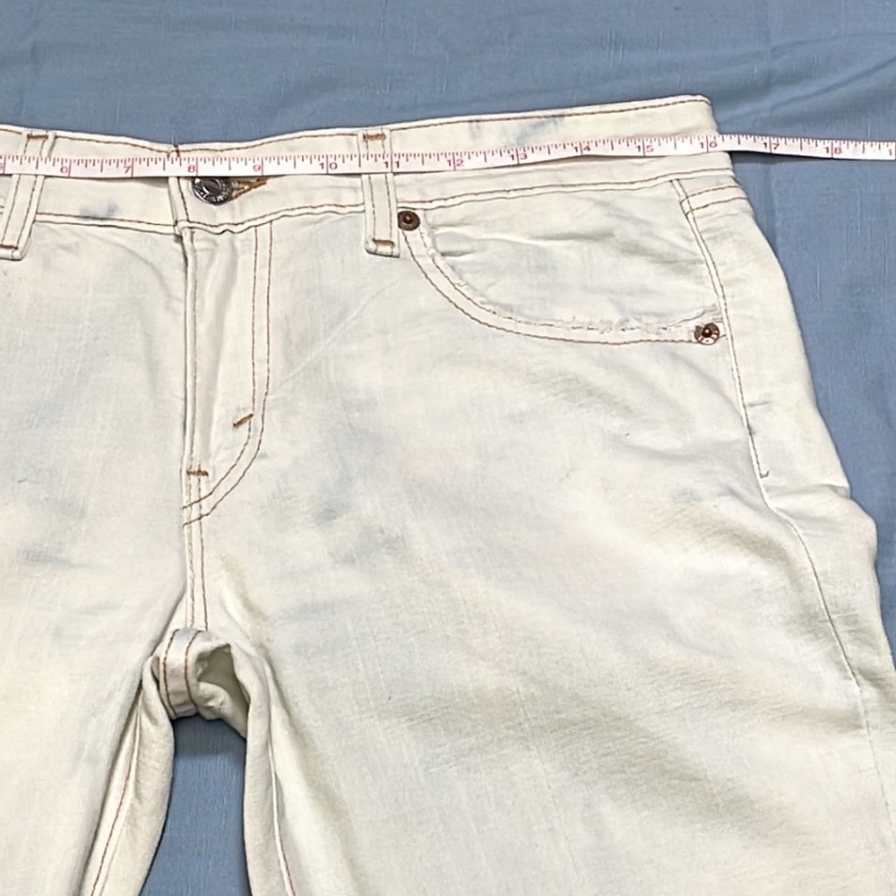 Levi’s 518 Super Low Bootcut Vintage Jeans 7 L - Picture 13 of 16